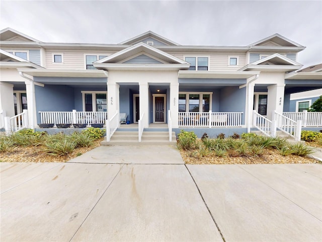 view of front of house with a porch