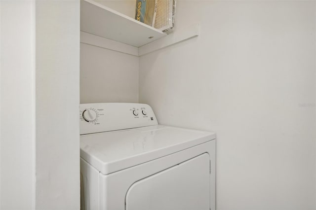 laundry area with washer / dryer and laundry area