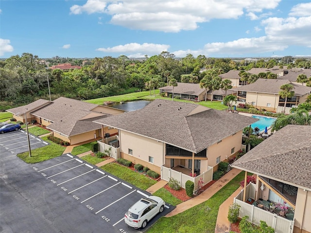 bird's eye view featuring a residential view