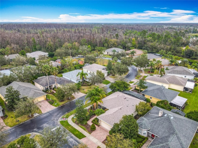 birds eye view of property featuring a residential view