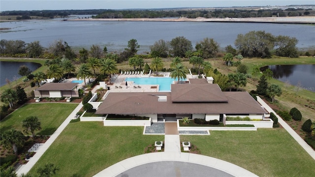 16150 Parkwyn St, Winter Garden, FL 34787 - aerial view featuring a water view
