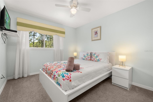 113 Tiger Lily Ct, Davenport, FL 33837 - carpeted bedroom with baseboards and a ceiling fan