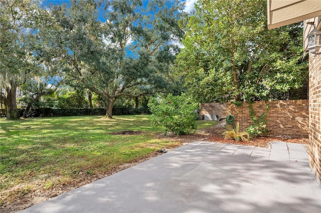 406 Oak Haven Dr Unit 406, Altamonte Springs, FL 32701 - view of yard featuring a patio area and fence