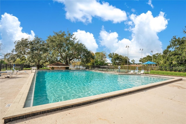 406 Oak Haven Dr Unit 406, Altamonte Springs, FL 32701 - pool with a patio area and fence