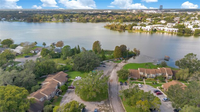 406 Oak Haven Dr Unit 406, Altamonte Springs, FL 32701 - drone / aerial view with a water view and a residential view