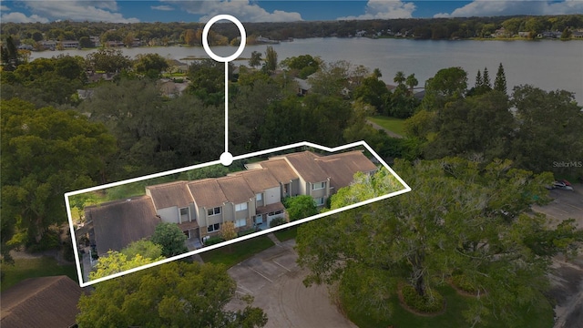 406 Oak Haven Dr Unit 406, Altamonte Springs, FL 32701 - aerial view with a water view