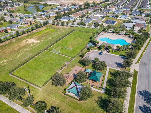 649 Meadow Pointe Dr, Haines City, FL 33844 - bird's eye view with a residential view