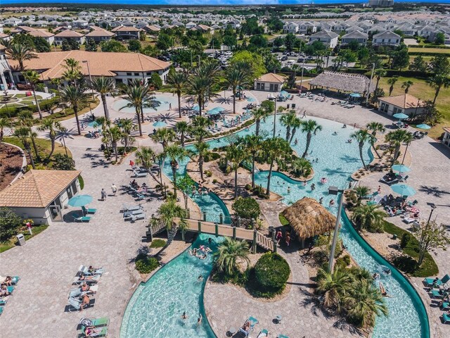 1646 Moon Valley Dr, Davenport, FL 33896 - drone / aerial view with a residential view