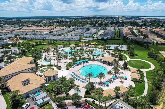 1646 Moon Valley Dr, Davenport, FL 33896 - bird's eye view featuring a residential view