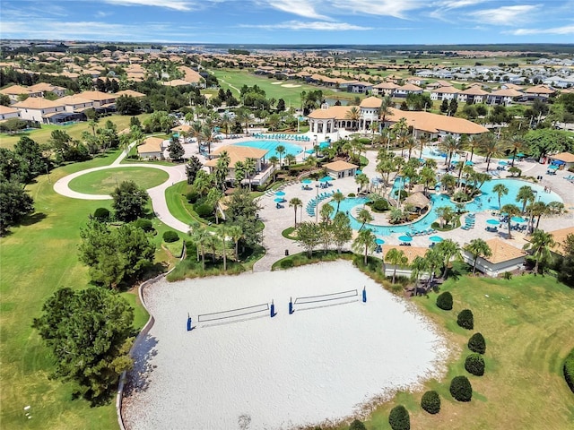 1646 Moon Valley Dr, Davenport, FL 33896 - bird's eye view with view of golf course and a residential view