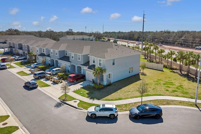 4544 Teoli Ct, Kissimmee, FL 34746 - aerial view with a residential view