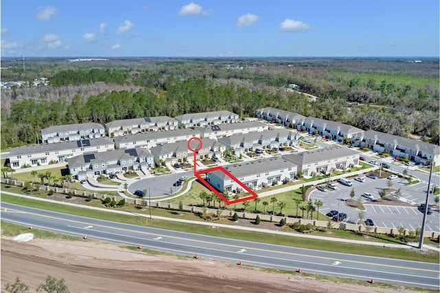 4544 Teoli Ct, Kissimmee, FL 34746 - aerial view with a residential view and a view of trees