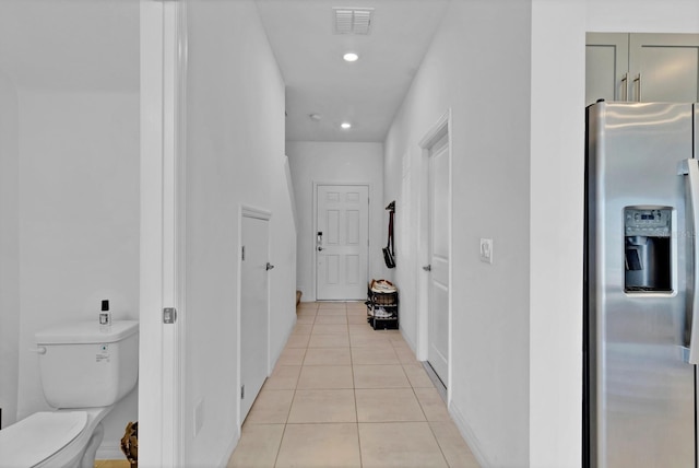 4544 Teoli Ct, Kissimmee, FL 34746 - corridor featuring recessed lighting, visible vents, and light tile patterned flooring