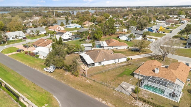 birds eye view of property featuring a residential view