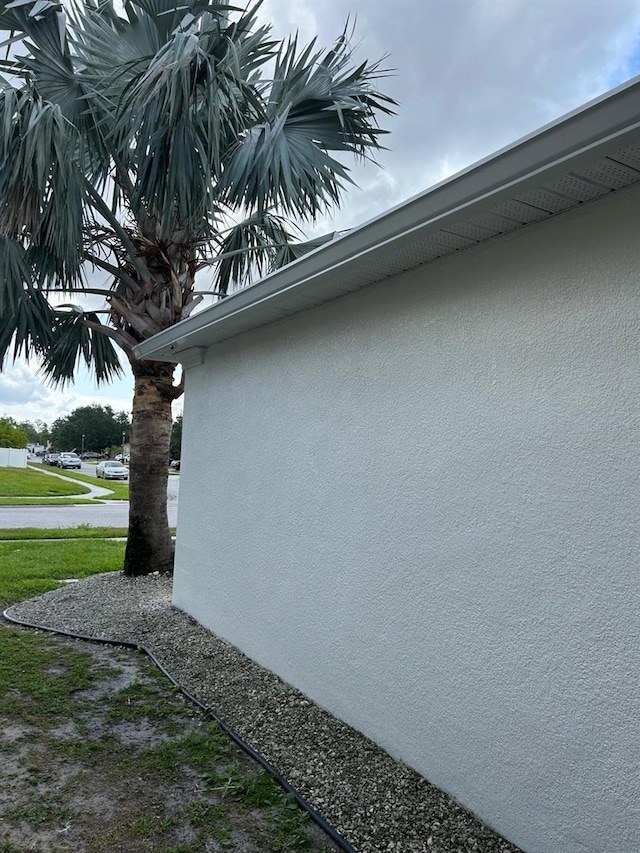 view of property exterior featuring stucco siding