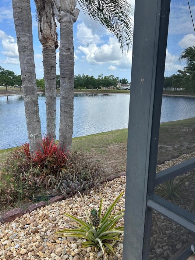 property view of water