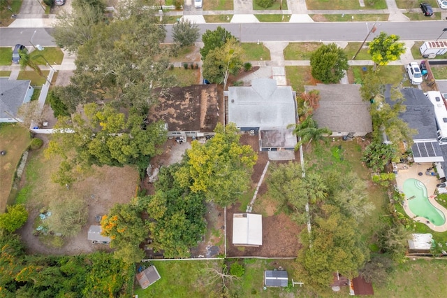 birds eye view of property featuring a residential view