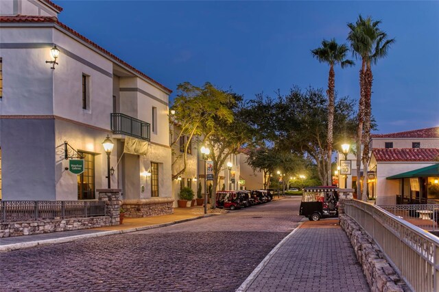 3390 Fallbrook Dr, Kissimmee, FL 34759 - view of street featuring street lights, curbs, and sidewalks