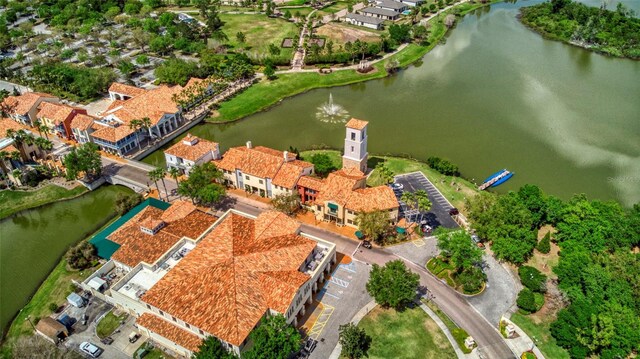 3390 Fallbrook Dr, Kissimmee, FL 34759 - bird's eye view featuring a water view