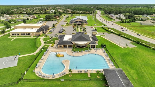 943 Van Loon Ct, Kissimmee, FL 34758 - bird's eye view of a pool