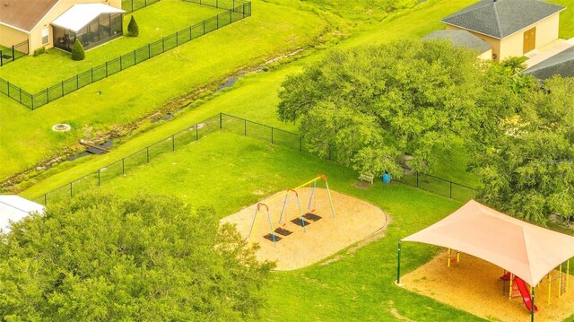 943 Van Loon Ct, Kissimmee, FL 34758 - aerial view of sparsely populated area