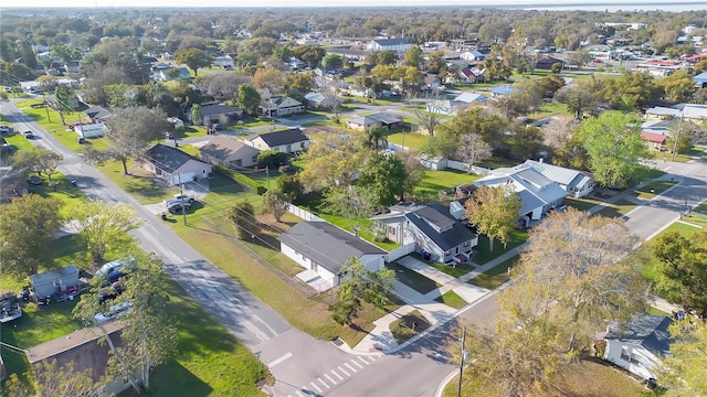 drone / aerial view featuring a residential view