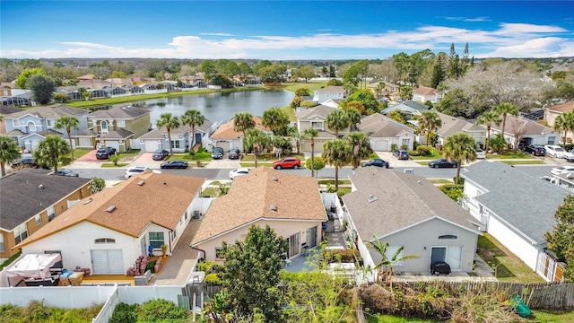 drone / aerial view featuring a residential view