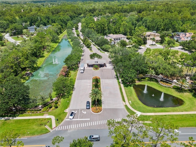 1686 Shadowmoss Cir, Lake Mary, FL 32746 - aerial view of a nearby body of water and a forest