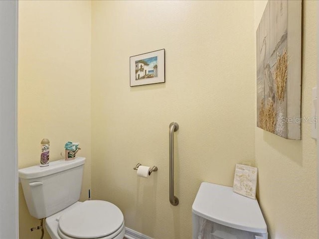 bathroom with toilet