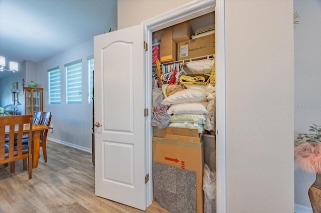 view of closet