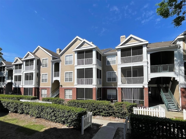 view of property featuring a residential view