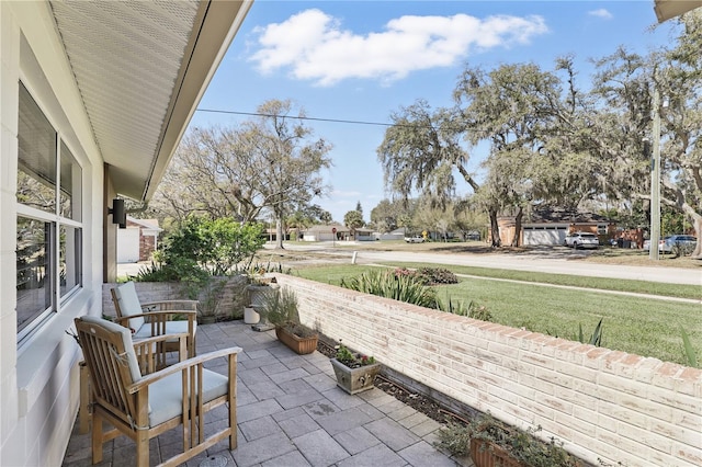 view of patio