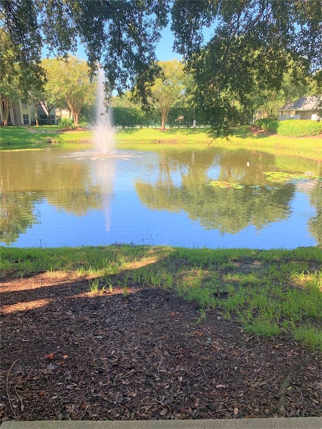 view of water feature