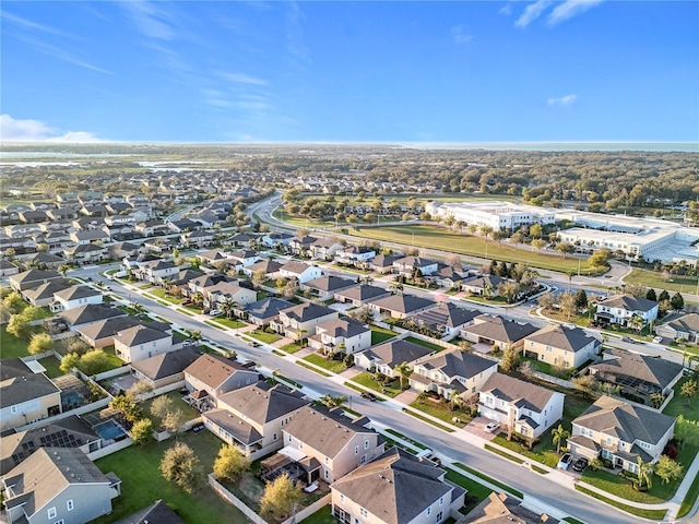 birds eye view of property featuring a residential view