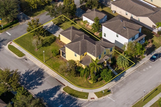 1000 Seburn Rd, Apopka, FL 32703 - aerial view of residential area featuring property boundaries highlighted