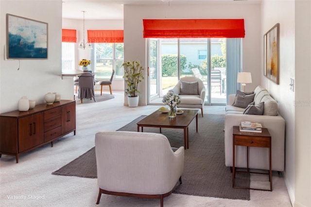 153 Ventana Dr, Poinciana, FL 34759 - living area with light colored carpet
