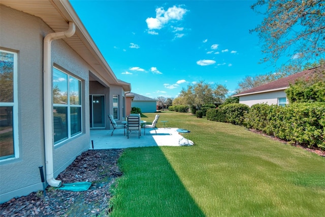 153 Ventana Dr, Poinciana, FL 34759 - view of yard with a patio area