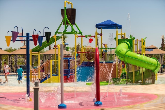 view of communal playground