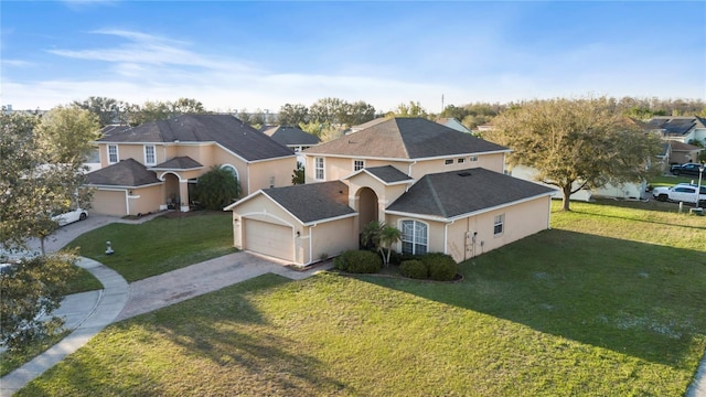 birds eye view of property featuring a residential view