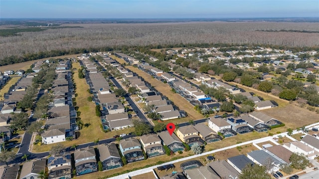 birds eye view of property featuring a residential view