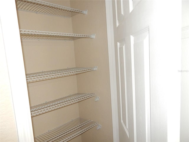 view of closet