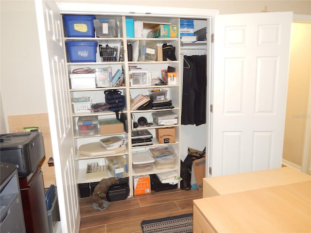 view of closet