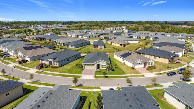 birds eye view of property featuring a residential view