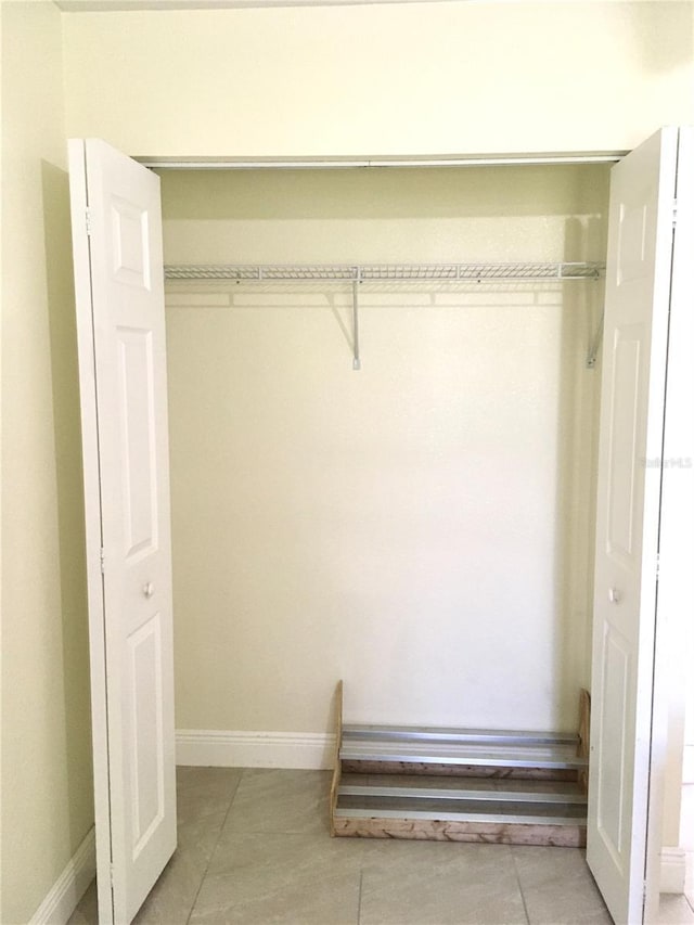 view of closet