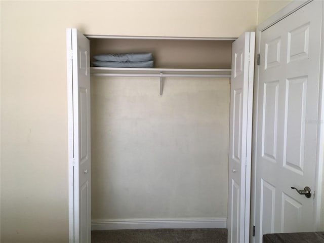 view of closet