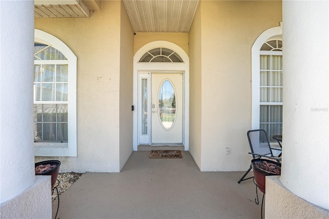 3303 Ann Arbor Ct, Saint Cloud, FL 34772 - entrance to property with stucco siding