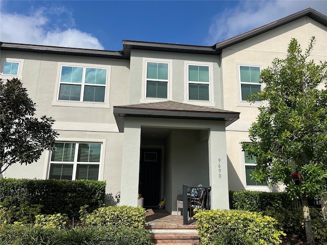 multi unit property with stucco siding