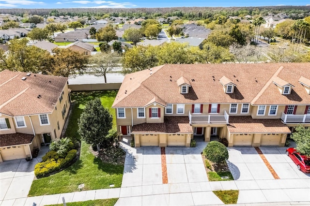 bird's eye view featuring a residential view