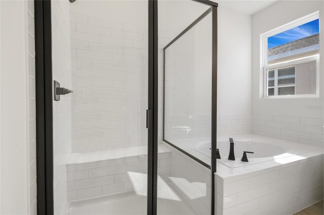 2985 Gavin Sky Dr, Kissimmee, FL 34744 - full bathroom with a stall shower and a bath