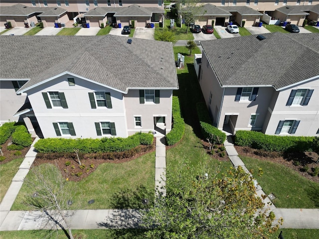 bird's eye view featuring a residential view